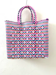 メキシコ製メルカドバッグＳサイズ／カラフルロンボ
