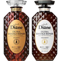 シャンプー&トリートメント [ダメージ補修] フローラル&ベリーの香り ダイアン パーフェクトビューティ エクストラダメージリペア セット 450ml×2 
