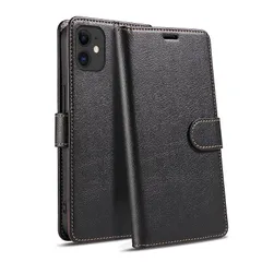 QUEASON 互換品 スマホケース「iphone 11 用 ケース 手帳型」マグネット式 PUレザー いphone11 用 ケース 手帳型 耐衝撃 アイフォン 11 用 ケース 手帳型 カード収納 スタンド機能 アイフォン11 用 ケース 手帳型 携帯カ 1