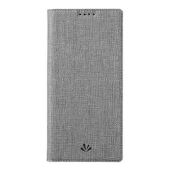 Smartist ViLi Google Pixel 6a 対応 手帳型 マグネット式 薄型 スリム 軽量 シンプル スタンド機能 カード収納 付き ケース グレー CPIX6a_BFVL-GY
