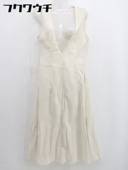 ◇ fifth フィフス サイドジップ ノースリーブ ロング ワンピース サイズ M アイボリー レディース  【中古】 【1108180002049】