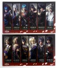 【中古】ブックカバー・しおり(男性) 刀剣男子(12名) ブックマーカー 「DVD 舞台 刀剣乱舞 虚伝 燃ゆる本能寺」 アニメイト購入特典