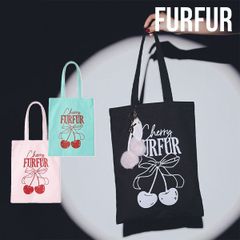 【即納】 ファーファー FURFUR バッグ 24秋冬 【上國料萌衣コラボ】チェリートートバッグ ハンドバッグ 上國料萌衣 コラボ rwgb244541