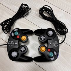 GQ スマブラブラック ゲームキューブ コントローラ 大乱闘