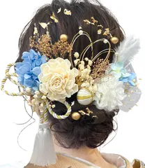 大人気　振袖 和装 浴衣 お祭り 卒園式 披露宴 入学式 発表会 卒業式 ウェディング 上品 結婚式 タッセル リボン 金箔 パール水引き アンティークベリー ソーラーローズ おしゃれ テールリード アジサイ ヘアアクセサリー 髪飾り 成人式 JZOON