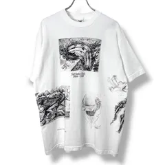 【Special】 DEAD STOCK Salvador Dali Art Multi Print T-Shirt Made in USA 【XL】 90年代 サルバドールダリ アート プリントTシャツ シングルステッチ アメリカ製 USA製 芸術 美術
