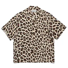 WACKO MARIA ワコマリア タイガー 豹柄　アロハ　シャツ WACKO MARIA (ワコマリア) LEOPARD HAWAIIAN SHIRT (レオパード