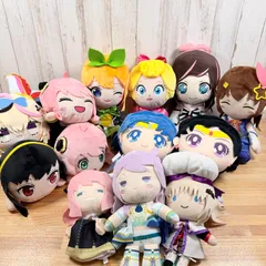 フォロー割あり 【美品まとめ売り】アニメ キャラクター ぬいぐるみ 12体セット ホロライブ 五等分の花嫁 アーニャ セーラームーン 他 人気キャラ多数