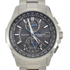 カシオ CASIO OCW-T2500-1AJF オシアナス クラシックライン スマートアクセ チタン ソーラー電波 メンズ D#141828