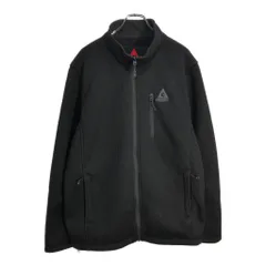 GERRY ジェリー フリースジャケット アウトドア ブラック(メンズ XL)中古 古着 U4571