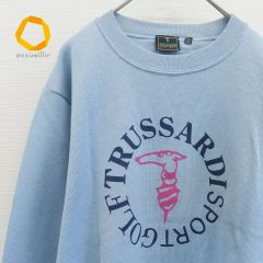 トラサルディ TRUSSARDI SPORT ヴィンテージ トレーナー