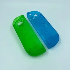 ニンテンドースイッチ クリア スケルトン 交換用外装 シェル コントローラー ジョイコン JOYCON クリアカラーシェル