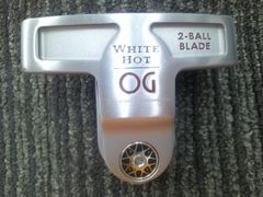 中古 パター オデッセイ ホワイトホットOG 2-BALL BLADE/STROKELAB[33]//3[1236]■博多