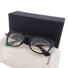 ブラン/BLANC MADE IN JAPAN クリア ウェリントン サングラス ブラウン系  サイズ ユニセックス53□20-140
