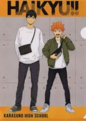 【中古】クリアファイル 日向翔陽＆影山飛雄 A4クリアファイル 「ハイキュー!! Dayoff」