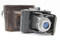 訳あり品】 SEMI LEOTAX Nitto Kominar 7.5cm F3.5 蛇腹カメラ s2751