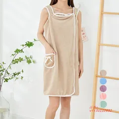 ラップタオル 大人用 大判シャワーローブ   vii3u112892