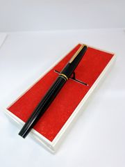 MONTBLANC/モンブラン　万年筆　ブラック/ゴールド　MN123