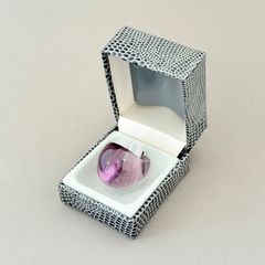 ☆ LALIQUE ラリック カボションリング ブルー 約13号 ガラス - メルカリ