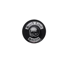 ヘヴィメタルバンド Black Label Society 缶バッジ スカル ピンバッジ 缶バッチ 骸骨 髑髏 ミュージシャン