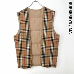 バーバリーズ　ライナー　ダウンベスト　メンズ フリーサイズ　ノバチェック　※ライナーのみ ダウンライナー 三陽商会  BURBERRYSのサムネイル