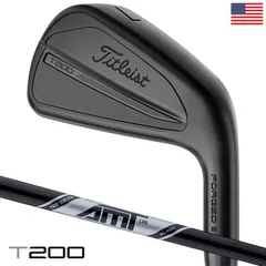 T200 ブラック アイアン 6本 TRAVIL IRON 85 R T-Series T200 Black | All Black Golf Irons | Titleist