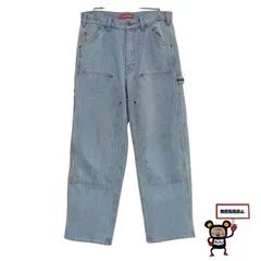 Supreme ダブルニーパンツ　ウオッシュドブルー 186719359_o1.jpg?