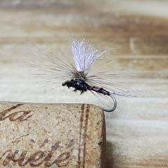 ■ELK■　パラシュート　グースクイル　ブラウン　4本　完成品フライ　フライフィッシング　ドライフライ