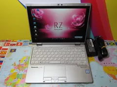 極美品・ SIM搭載 累積稼働時間250H CF-RZ6 コンパクト Win11 office