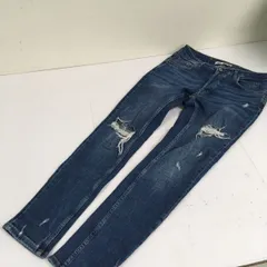 送料無料★ZARA ザラ★ダメージデニムパンツ　ジーパン　ジーンズ★メンズ　EUR38 USA30 #60917sww