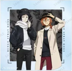 【中古】キャラカード 芥川龍之介＆中原中也 「文豪ストレイドッグス 描き下ろしイラスト 冬の休日ver. トレーディングアクリルカード」