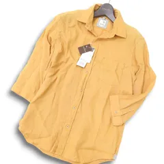 【新品 未使用】 UNIVERSITY OF OXFORD ユニバーシティオブオックスフォード 春夏 麻 リネン100％ 7分袖 シャツ Sz.M メンズ