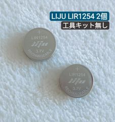 【新品 保証付】SONY WF-1000XM3 WF-1000XM4 WF-1000X  WF-SP900 WF-SP700N WF-SP600N 交換用バッテリー LIJU LIR1254 3.7V 65mAh お得な２個セット 工具キット無し