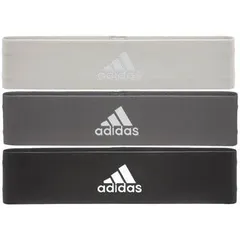 adidas アディダス レジスタンスバンドセット(GR/ST/BK ADTB10710 | スポーツ 運動 筋トレ フィットネス トレーニング 筋力トレーニング トレーニングバンド エクササイズバンド フィットネスバンド エクササイズ ボディーケア アクセサ
