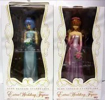 【中古】(未使用･未開封品)新世紀エヴァンゲリオン エクストラウェディングフィギュア 全2種セット