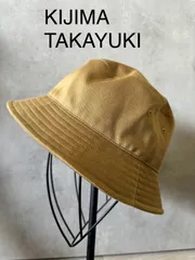 未使用KIJIMA  TAKAYUKI  キジマタカユキ バケットハット ベージュ
