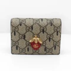 未使用級/限定品✨グッチ 折り財布 マーモント いちご GGスプリーム GUCCI - グッチ GUCCI 財布/コンパクトウォレット/GGマーモント