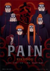 [중고] 클리어 포스터 A3 클리어 포스터 페인(육도) [이치반 쿠지 ONLINE NARUTO-나루토- 질풍전 전설의 삼인] F상