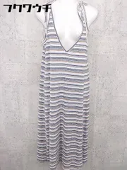◇ Sonny Label サニーレーベル URBAN RESEARCH キャミソール ボーダー ロング ワンピース サイズF マルチ レディース 【中古】 【1002798498341】