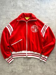 70's vintage Velva Sheen track jacket made in U.S.A.