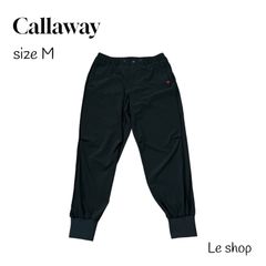 Callaway キャロウェイ  Mサイズ 8WAYストレットナイロンパンツ 吸汗速乾 ゴルフウェア 中古