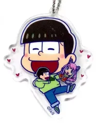 【中古】キーホルダー・マスコット(キャラクター) チョロ松 アクリルキーチェーン 「パペッと! おそ松さん」