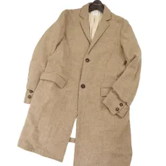 BEDWIN & THE HEARTBREAKERS ベドウィン 秋冬 ウール ツイード★ チェスター コート Sz.1　メンズ 日本製