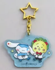 【中古】キーホルダー シナモロール＆コジコジ 「コジコジ×サンリオキャラクターズ オリジナルアクリルキーホルダー」 ファミリーマート限定