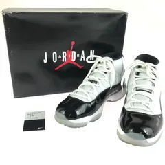 【中古品】NIKE ナイキ AIR JORDAN 11 RETRO  378037-100 エアジョーダン 11 レトロ スニーカー 靴 【160-250907-na-06-tag】