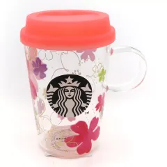【中古】マグカップ･湯のみ SAKURA2024 耐熱グラスマグ 355ml 「スターバックスコーヒー」