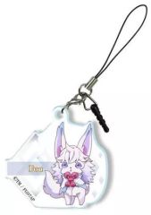 【中古】モバイル雑貨 デザイン03(フォウ) アクリルイヤホンジャックアクセサリー 「Fate/Grand Order -絶対魔獣戦線バビロニア-」