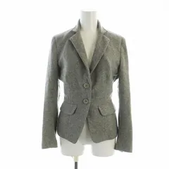 ブルネロクチネリ BRUNELLO CUCINELLI テーラードジャケット 長袖 シングル 総裏地 カシミヤ 40 L グレー ■GY19 /MQのサムネイル