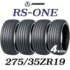 新品】 輸入サマータイヤ4本セット 275/35ZR20 RS-ONE