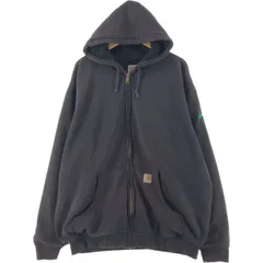古着 カーハート Carhartt スウェットフルジップパーカー メンズXXL相当 サーマルライナー/eaa536108
